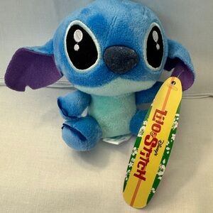 Disney Blue and Purple Stitch key chain.